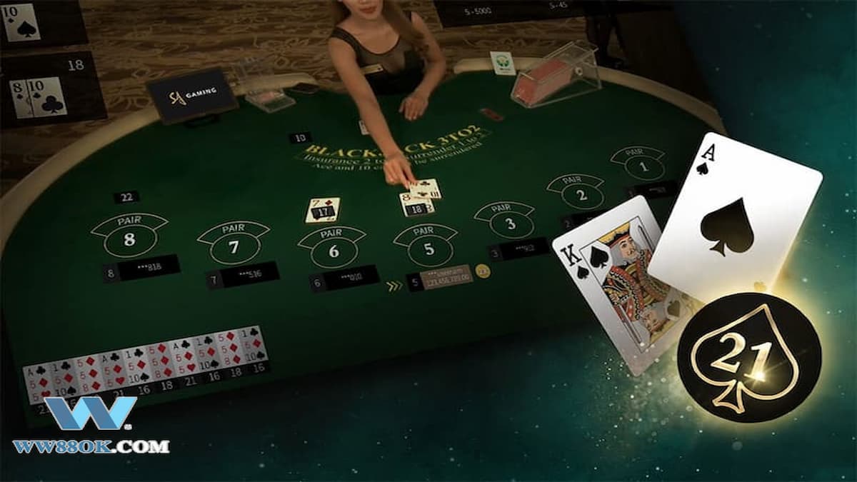 วิธีเล่นแบล็คแจ็ค