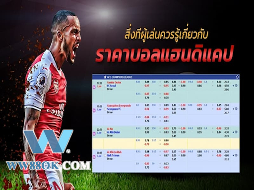 สิ่งที่น่าสนใจของ Asian Handicap